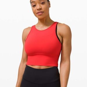 Lululemon Power Pivot Tank (Pink Punch)